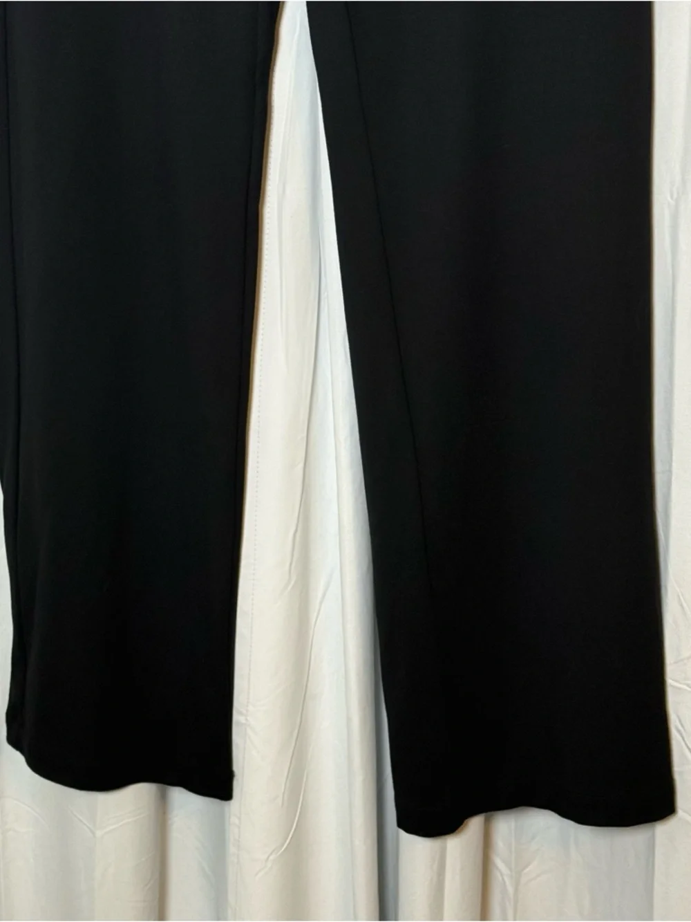 L’Agence Clayton High Rise Wide Leg Ponte Pants Black Size 30 - Picture 6 of 13